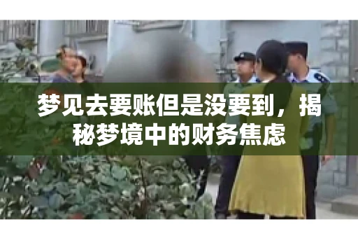 梦见去要账但是没要到，揭秘梦境中的财务焦虑