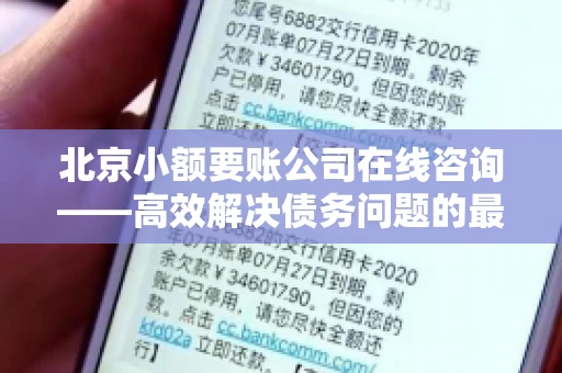 北京小额要账公司在线咨询——高效解决债务问题的最佳途径 北京小额要账公司在线咨询——高效解决债务问题的最佳途径