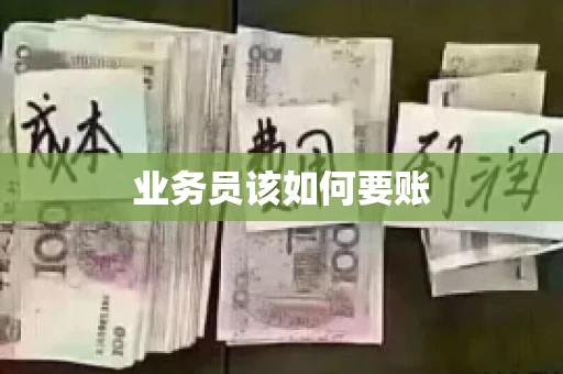 业务员该如何要账 业务员该如何要账