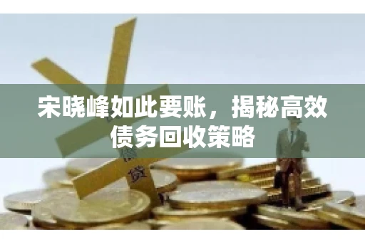宋晓峰如此要账，揭秘高效债务回收策略