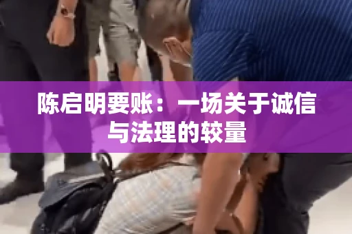 陈启明要账:一场关于诚信与法理的较量 陈启明要账:一场关于诚信与法理的较量