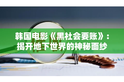 韩国电影《黑社会要账》:揭开地下世界的神秘面纱 韩国电影《黑社会要账》:揭开地下世界的神秘面纱