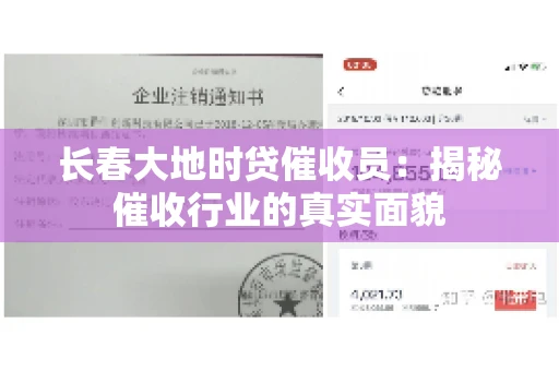 长春大地时贷催收员：揭秘催收行业的真实面貌